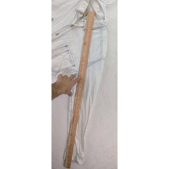 The Territory Ahead White 100% Cotton Button Down Long Sleeve Shirt Size XL - Picture 9 of 14